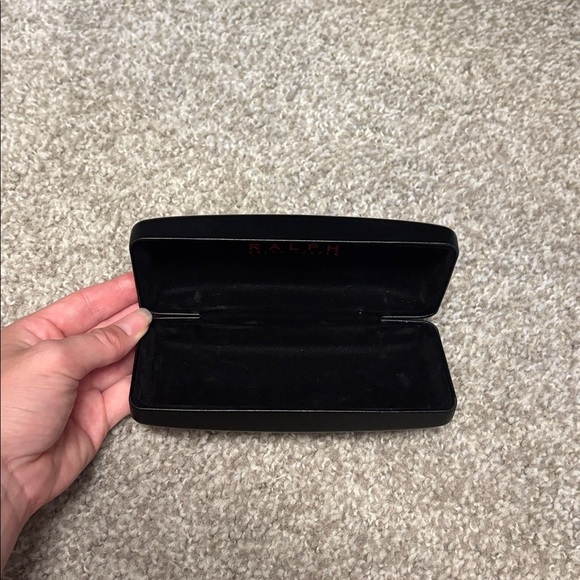 Ralph Lauren Classic Black Eyewear Case NWOT eye-glasses sunglasses case - Picture 12 of 12